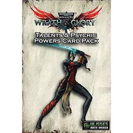 Warhammer 40K RPG - Wrath & Glory - Talents & Psychic Powers Card Pack